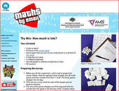 Image of equipment needed, papers for random sampling and some instructions.